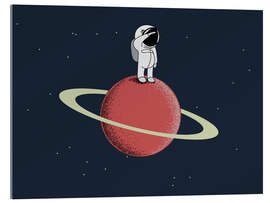 Cuadro de metacrilato Astronauta en Saturno - Kidz Collection