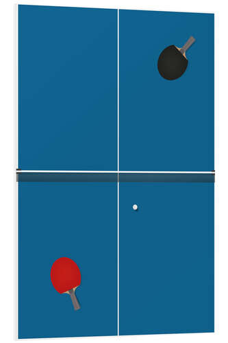 PVC print Table tennis match