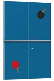 Magnettafel Tischtennis Match