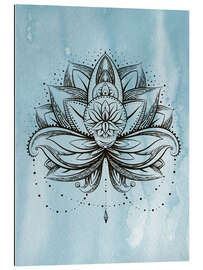 Gallery print Lotus Zen watercolor