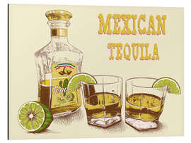 Magnettafel Tequila Drink