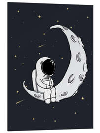 Gallery print Little man on the Moon