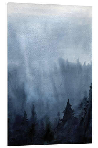 Gallery print Mist over the forest