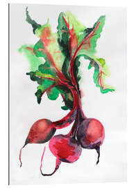 Gallery print Radish watercolor