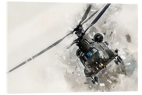 Stampa su vetro acrilico Chinook