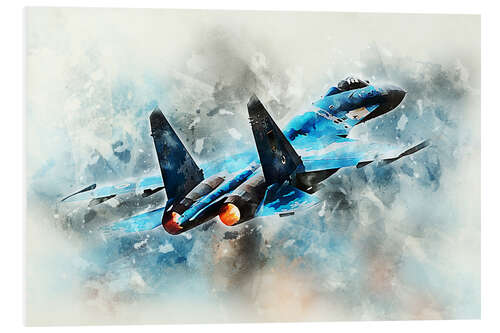 Foam board print Flanker