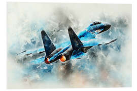 Foam board print Flanker