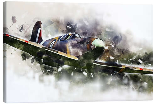 Tableau sur toile Spitfire