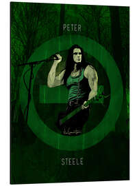 Tableau en aluminium Peter steele