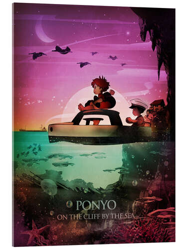Acrylglas print Ponyo