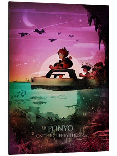 Aluminiumsbilde Ponyo