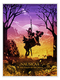 Wall print Nausica - Albert Cagnef
