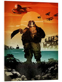 Acrylic print Porco Rosso