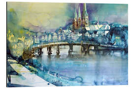 Magnettafel Lübeck, Malerwinkel