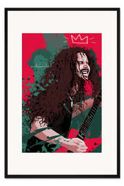 Gerahmter Kunstdruck dimebag darrel
