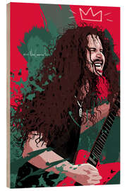 Wood print dimebag darrel