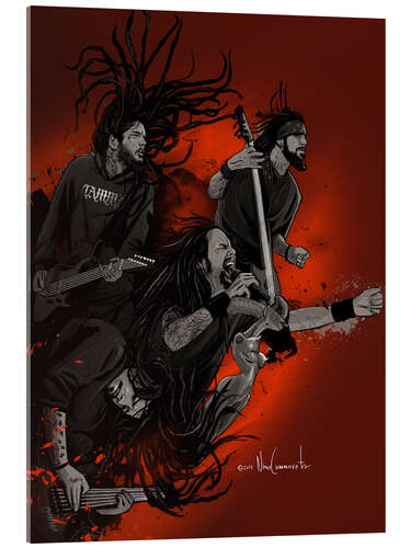 Acrylic print korn