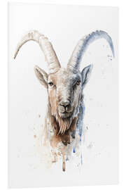 Foam board print Zodiac sign Capricorn