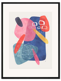 Gerahmter Kunstdruck Auva