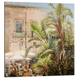 Magnettafel Café in Syrakus