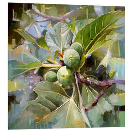 Foam board print Wild Sicilian figs