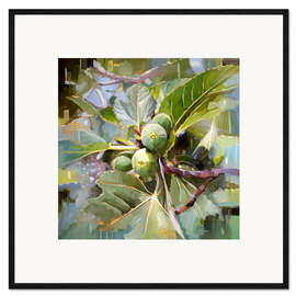 Plakat artystyczny premium w ramie Wild Sicilian figs