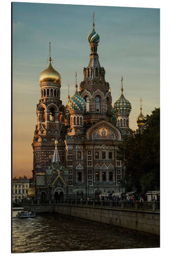 Alumiinitaulu Cathedral of the Savior in Sankt Petersburg