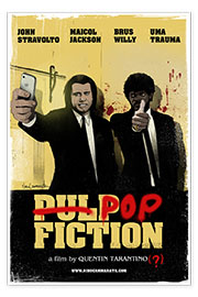 Tableau Pulp Fiction Pop - Nino Cammarata