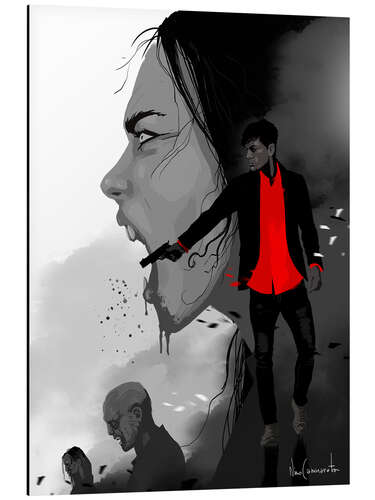 Aluminium print dylan dog