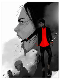 Wall sticker dylan dog