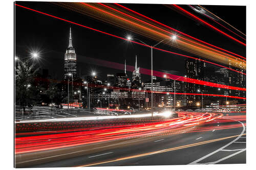 Gallery print New York City view with Empire State Building