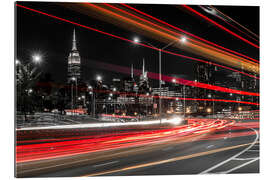 Gallery print New York City view with Empire State Building