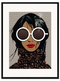 Impresión de arte enmarcada Coffee Lover