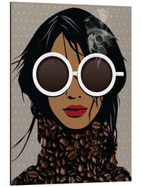 Magnettafel Kaffeeliebhaber