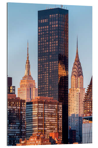 Galleriprint Empire State und Chrysler Building