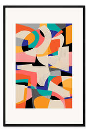 Gerahmter Kunstdruck COLORSHOT III 01