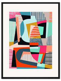 Gerahmter Kunstdruck COLORSHOT 01