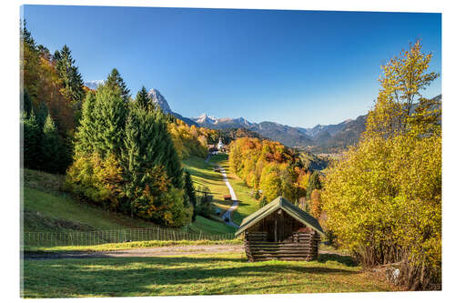 Quadro em acrílico Autumn in Upper Bavaria