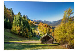 PVC-taulu Autumn in Upper Bavaria