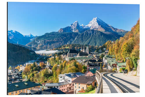 Aluminiumsbilde Watzmann Mountain and Berchtesgaden