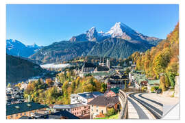 Wall sticker Watzmann Mountain and Berchtesgaden