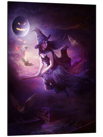 Magnettafel Training for Halloween