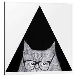 Magnettafel Smart cat in triangle