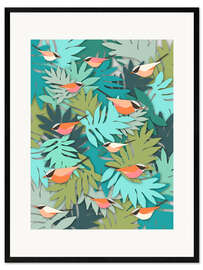 Framed art print TROPICS II 01