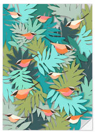 Wandsticker TROPICS II 01