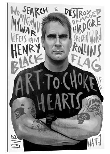 Galleritryk henry rollins