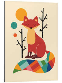 Magnettafel Regenbogenfuchs