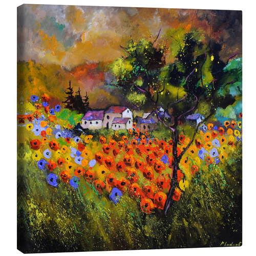 Canvas print poppies