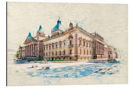 Magnettafel Leipzig   Bundesverwaltungsgericht