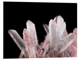 Magnettafel Kristall in Pink